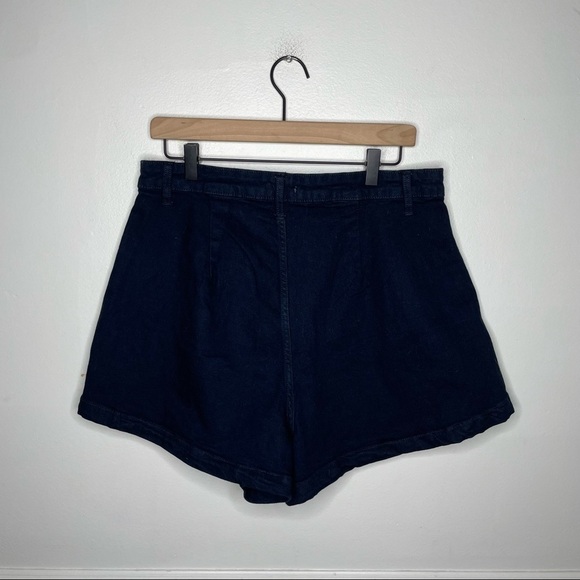 WEWOREWHAT Trumpet Flare Denim Shorts Womens 31 - Picture 4 of 5